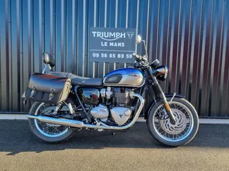 triumph bonneville t120 2023 1200 cm3 | moto routière | 12 200 km | bleu | 72230 ruaudin