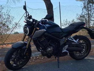 honda cb 650 r abs blu/azzurro