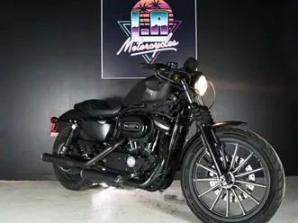 ◊ harley davidson iron 883 black mat – a2 – 2 places – 2015 – 32 800 km ◊