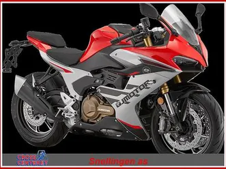 qj motor srk 600rs brembo/tft/5 år garanti