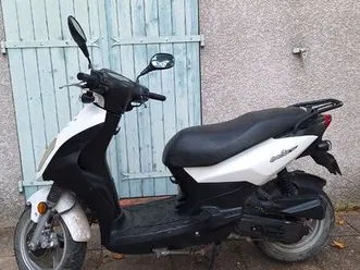 scooter sym orbit i 50 cc 4t blanc