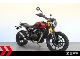 triumph scrambler 400 x neuwertiger zustand!