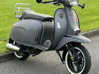 2018 royal alloy gt 125 i retro automatic scooter