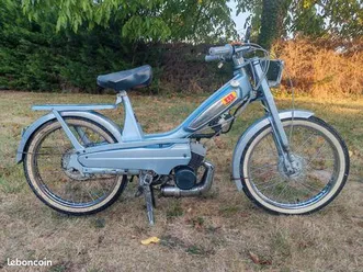 à vendre mobylette mbk bleues en bon état général