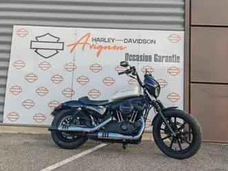 harley-davidson sportster iron 1200 2018 1200 cm3 | moto custom | 38 100 km | blanc | 30650 rochefort du gard