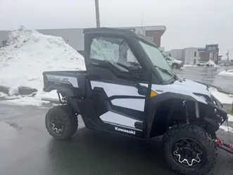 2024 kawasaki ridge ranch edition option pelle a neige detail 2380$ special= +1590$