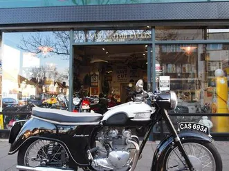 1963 triumph t21 350 classic vintage twenty one, heavily documented, must see.