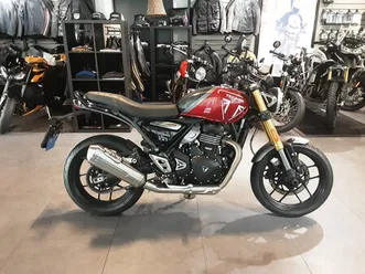 triumph speed 400, retro, modèle démo, chf 5'400.-