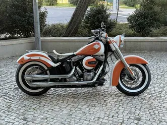 harley davidson softail slim 1690 carcavelos e parede