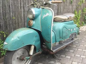 zündapp bella r203 roller 1956 patina e-start oldtimer vespa nsu