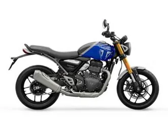 triumph speed 400 blauw