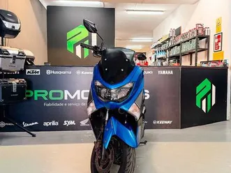 scooter yamaha n-max 125, 2018, azul montijo e afonsoeiro