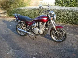 kawasaki 1100 zephyr , ez 1993 , mit koffer , hat motorgeräusch,