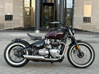 triumph bonneville bobber umbau (2017)