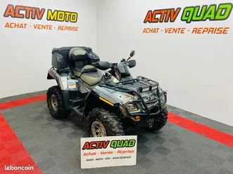 ?can-am brp bombardier outlander 800 max ltd 2009 10.957 km?- activquad - envoi / reprise / facilité de paiement
