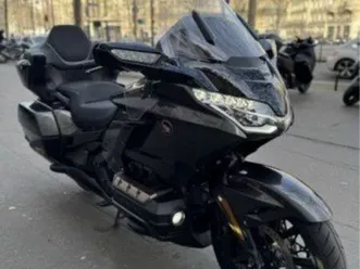 honda gl 1800 goldwing touring dct full black