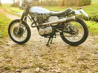yamaha sr500 custom scrambler / enduro no xt500