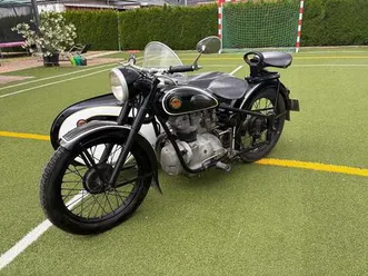 awo 425 t mit stoye beiwagen 1954