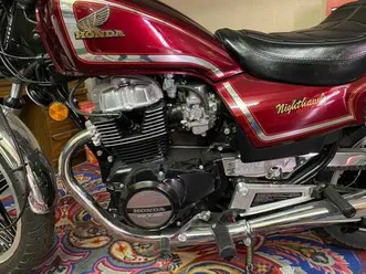 (( in reno )). 1982 honda nighthawk 450 museum piece, mint cherry