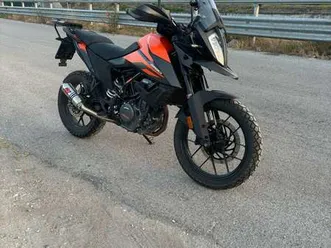 ktm 390 adventure full arancione