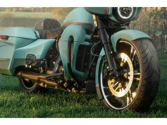 flhtkse cvo street glide 117cui, full custom bike, fat tyre, bagger