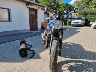 verkaufe hier eine triumph street twin