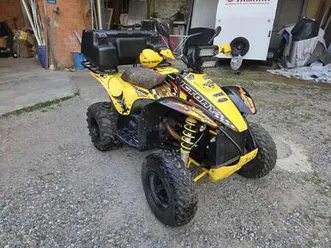 polaris scrambler 500 geel