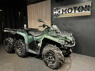 can-am outlander 6x6 pro+ 450 t | bukplate | brøyteskjær mulig