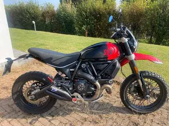 ducati scrambler full throttle rosso