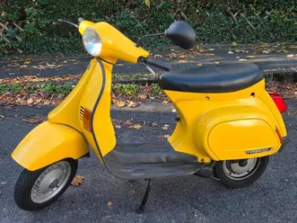 vespa pk 50 xl gelb garagenfahrzeug