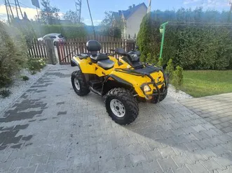 quad can am 650 outlander - long ! plug !zarejestrowany! alufelgi bachowice