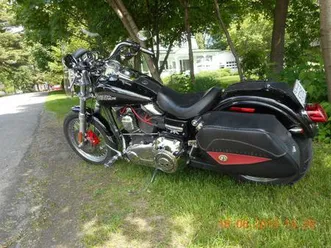 moto harley dyna super glide a vendre