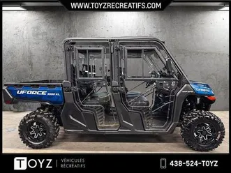 2022 cfmoto uforce 1000 xl eps cabine + chauffage