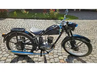 oldtimer motorrad dkw rt125/2ah inkl. teilekonvolut bing etc.