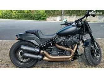 harley davidson fat bob 114 noire