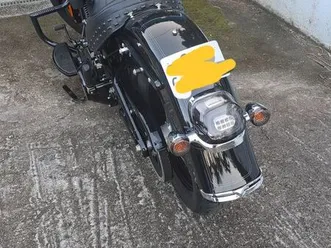 softail heritage black vivid harley davidson super affaire