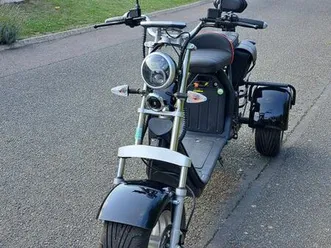 scooter électrique city coco 3 roues – quasi neuf
