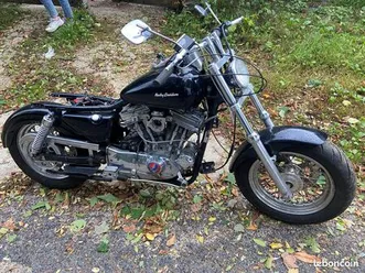 harley-davidson sportster xlh 883 – bobber/projet custom à finir