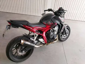 honda cb 650 f - abs rosso