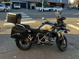 bmw r 1250 gs black storm - entretien bmw - akrapovic - full options