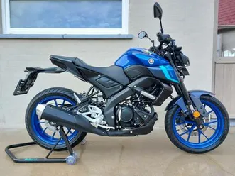 ② yamaha mt-125 - icon blue *1.300km* led - abs* topconditie**