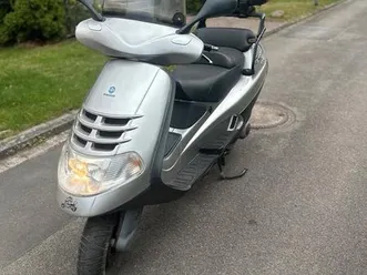piaggio hexagon 125 roller fahrbereit an bastler