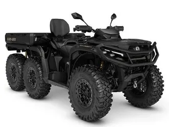 can-am outlander max 6x6 backcountry t 1000r stealth black t3b - 60km/h