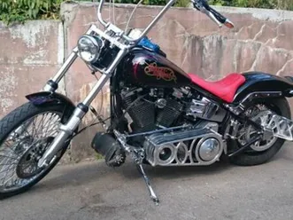 harley-davidson softail evo custom fxstc | originalmotor | mcj