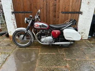 bsa a10 super rocket 1962 classic british motorcycle