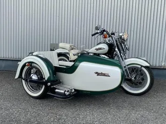 harley davidson heritage springer flsts mit v-triebwerk beiwagen