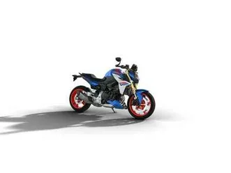 bmw f 900 r light white/racing blue/racing red btw voertuig blauw