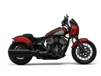 2024 indian motorcycle sport chief - sunset red smoke