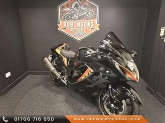 2022 72 suzuki hayabusa, akrapovic end cans and more