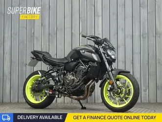 2018 68 yamaha mt-07